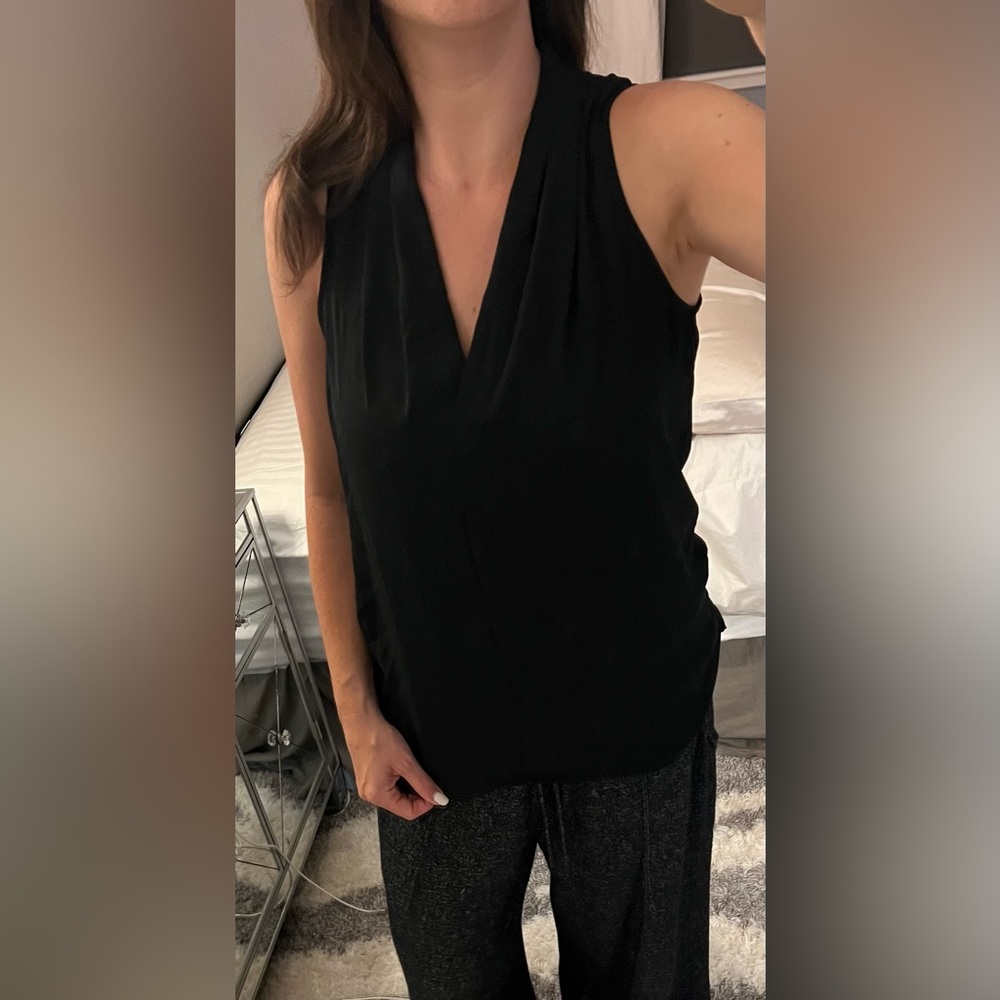 Vince Camuto Black Blouse